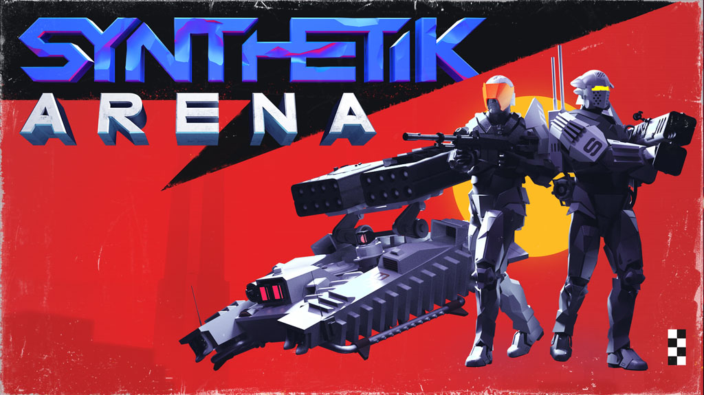 SYNTHETIK: Arena key art